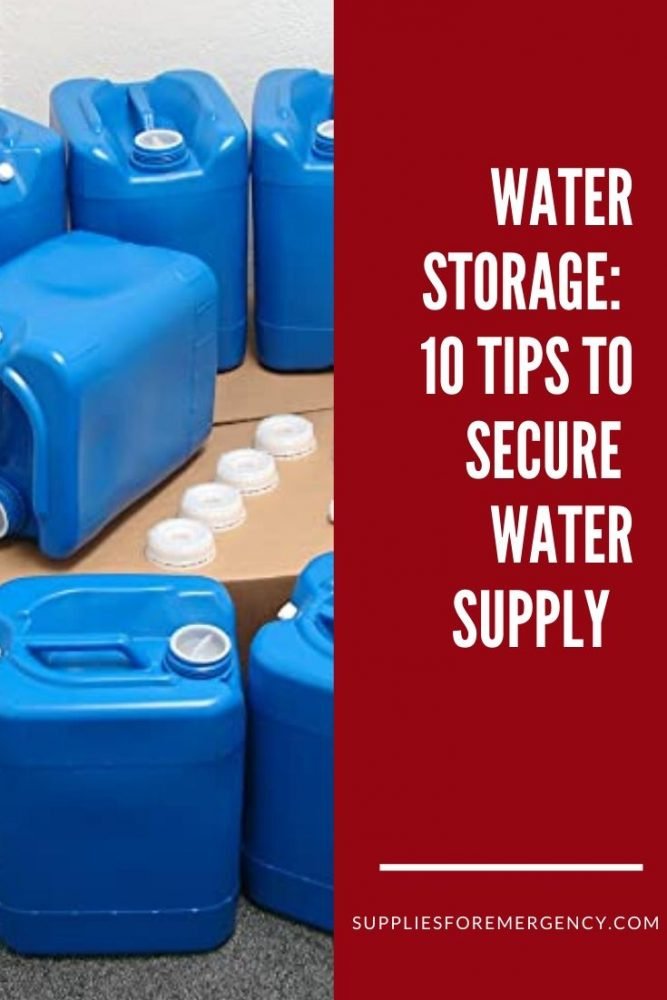 Water Storage Tips and Ideas for Emergency Preparedness