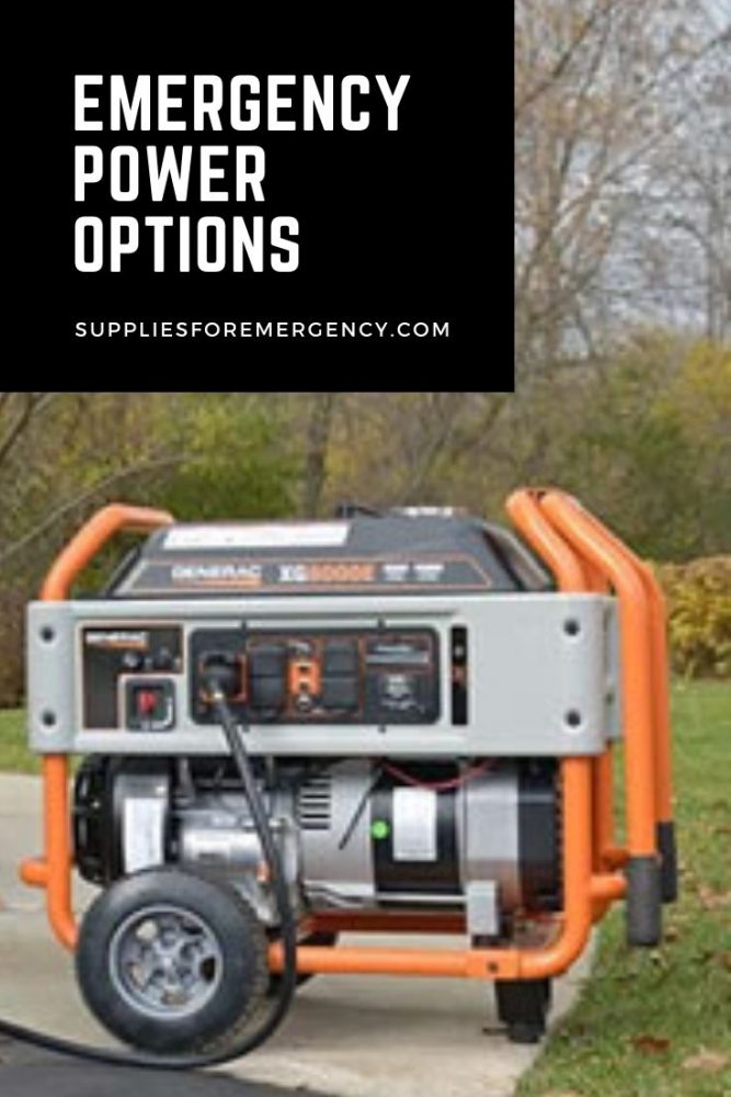 Emergency Power Supply Guide Top 6 Generator Options to Consider